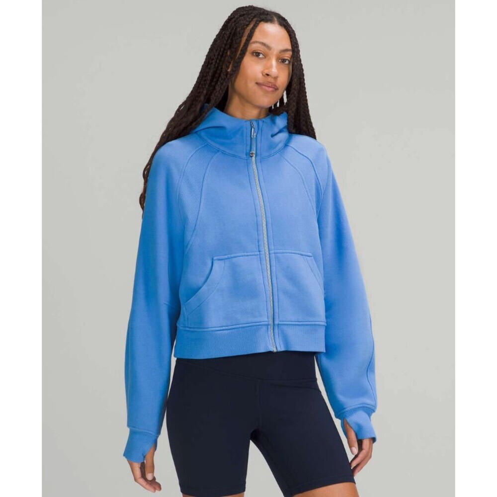 Lululemon Scuba Oversized Full Zip Blue Nile Size XS/S